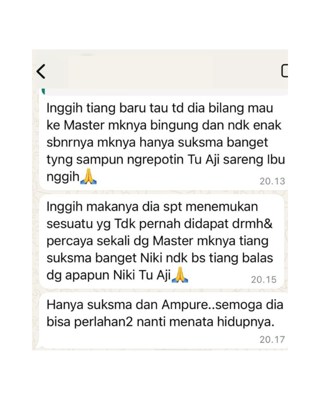 Testimoni Pasien 3